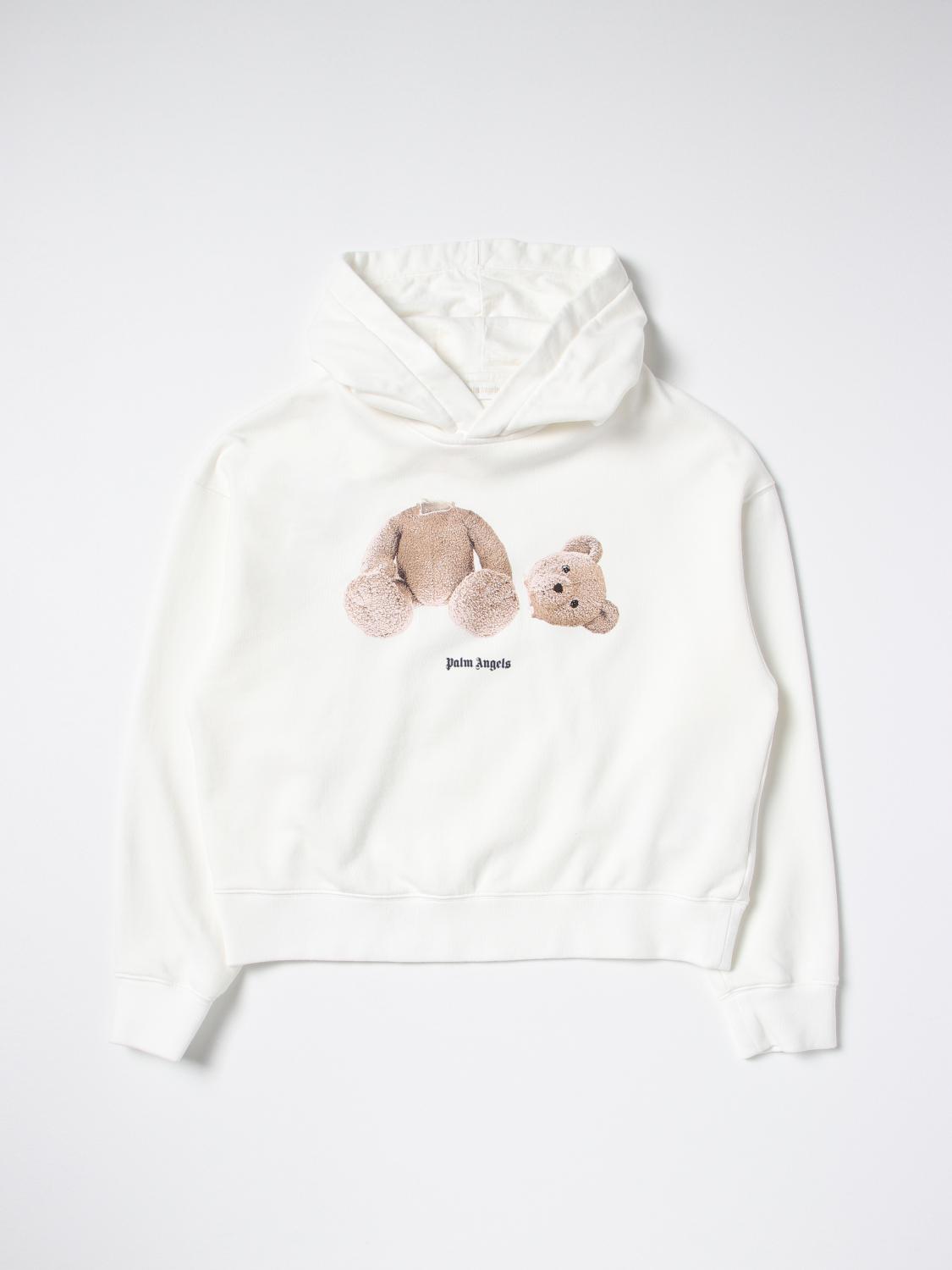 PALM ANGELS SWEATER: Sweater kids Palm Angels, White - Img 1