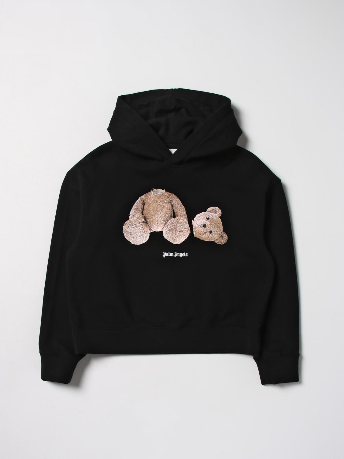 PALM ANGELS JERSEY: Jersey niños Palm Angels, Negro - Img 1