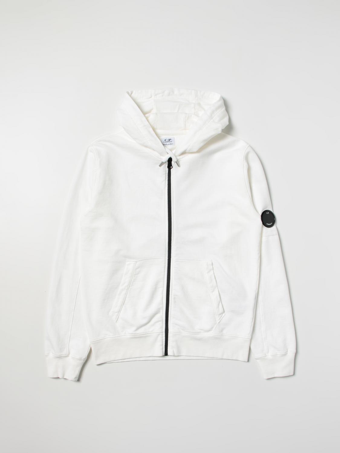 C.P. COMPANY SWEATER: Sweatshirt men C.P. Company, White - Img 1