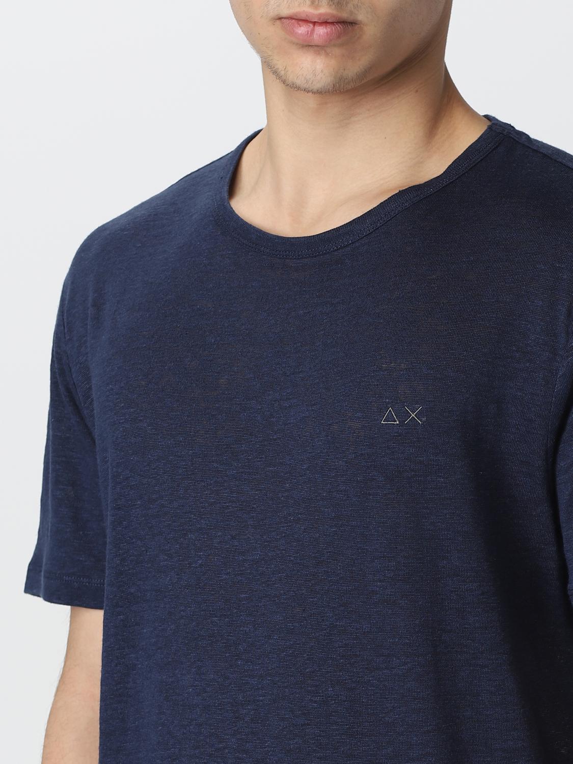 SUN68 T-SHIRT: T-shirt Sun 68 in cotone, Blue Navy - Img 3