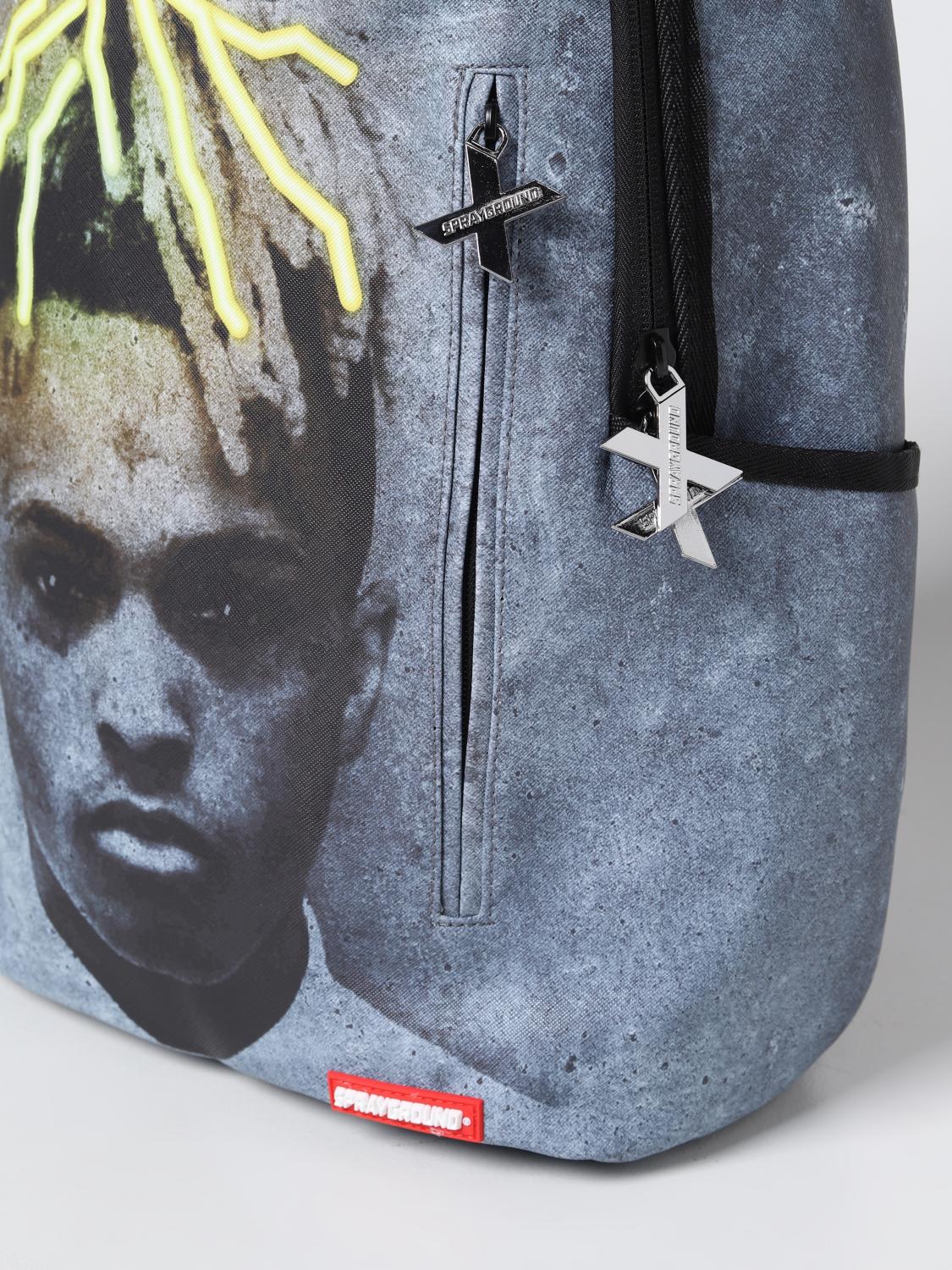SPRAYGROUND ZAINO: Zaino XXXTentacion Moonlight Sprayground in pelle sintetica, Fantasia - Img 3