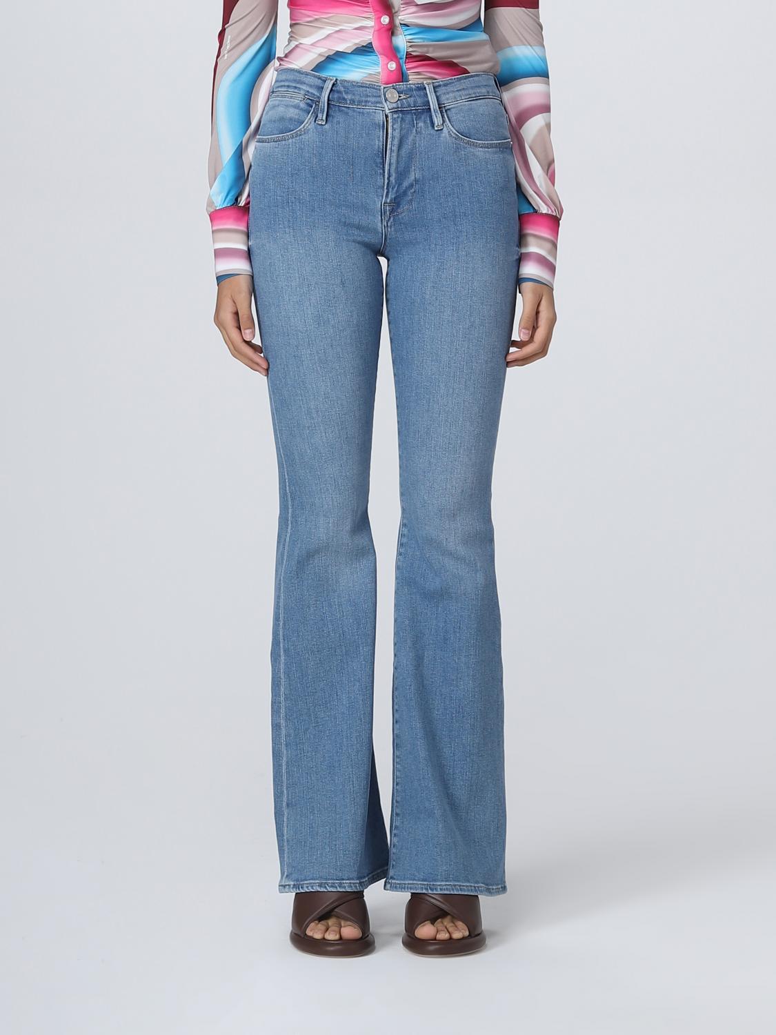 FRAME JEANS: Jeans woman Frame, Blue - Img 1