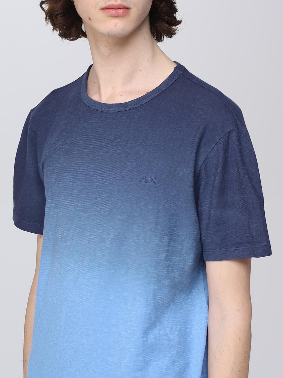 SUN68 CAMISETA: Camiseta hombre Sun 68, Azul Marino - Img 3