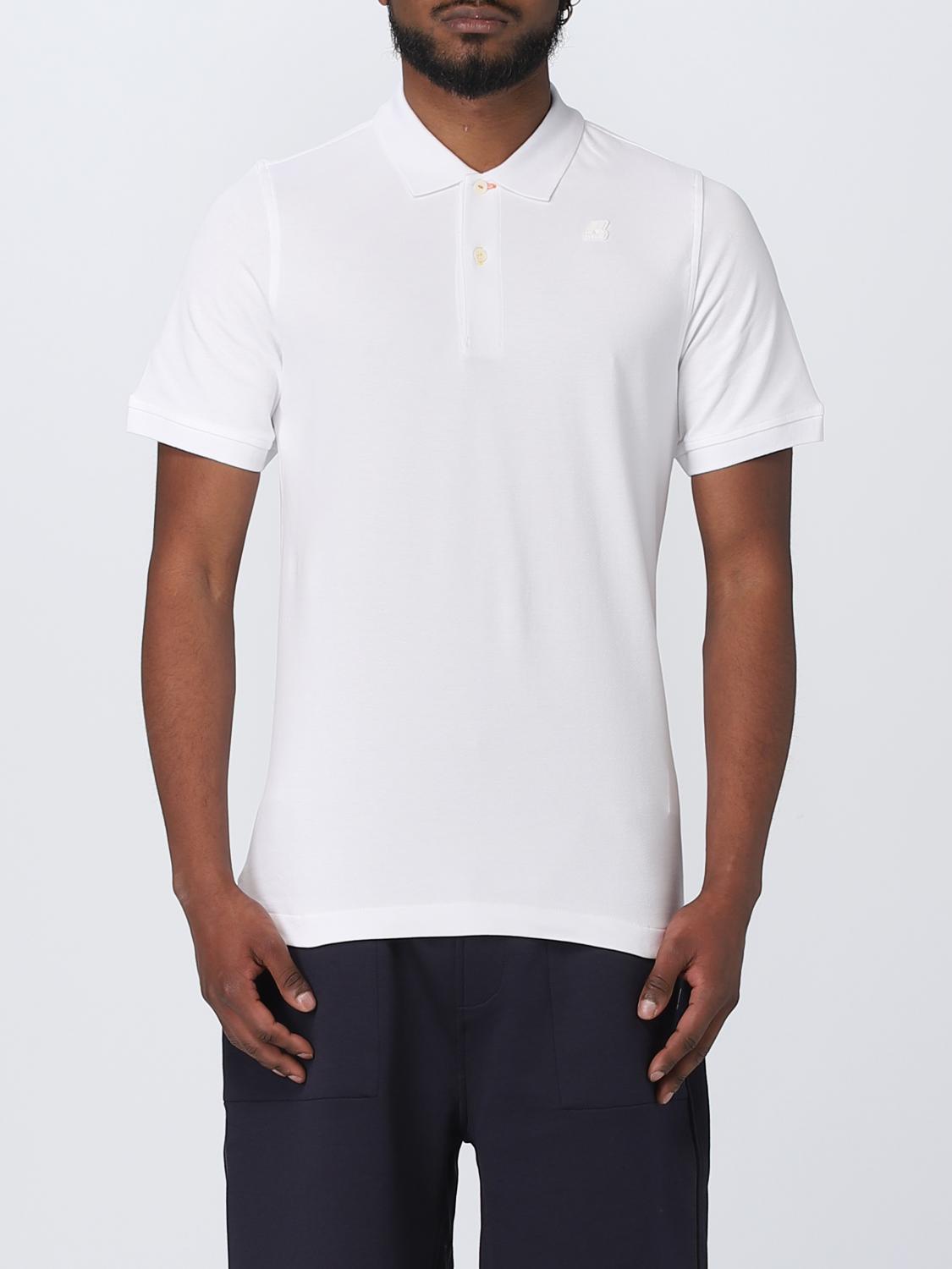 K-WAY POLO SHIRT: Polo shirt men K-way, White - Img 1