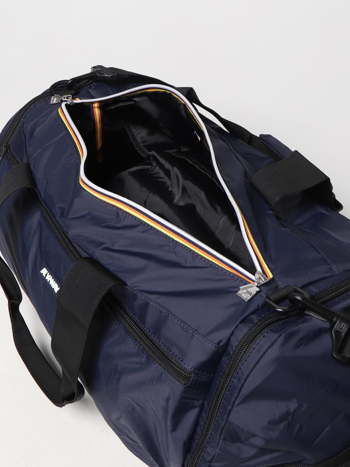 K-WAY TRAVEL BAG: Bags men K-way, Blue - Img 4