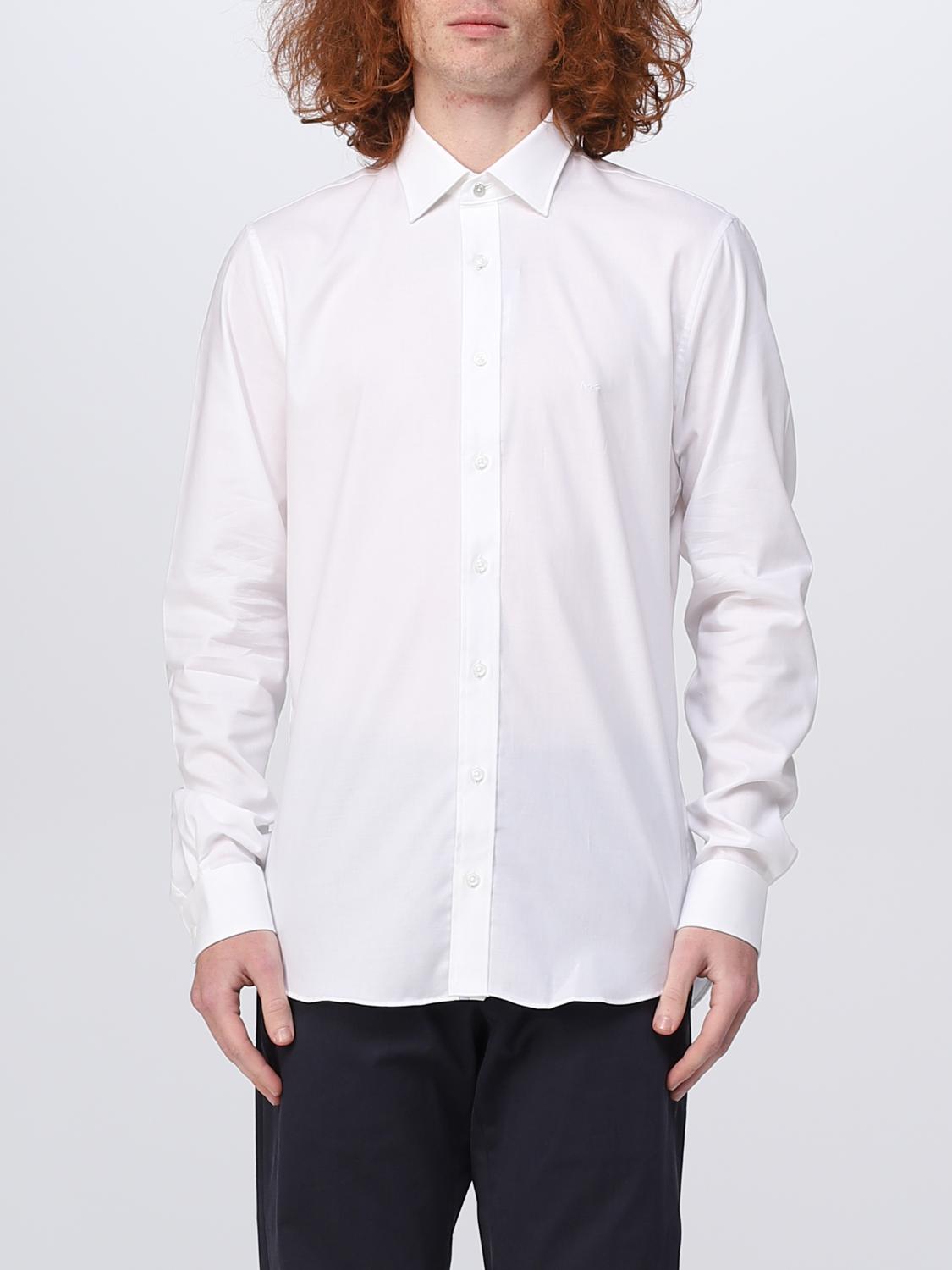 MICHAEL KORS SHIRT: Michael Kors shirt in stretch cotton, White - Img 1