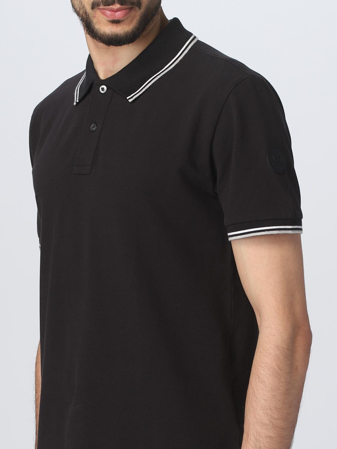 WOOLRICH POLO: Pullover herren Woolrich, Schwarz - Img 3