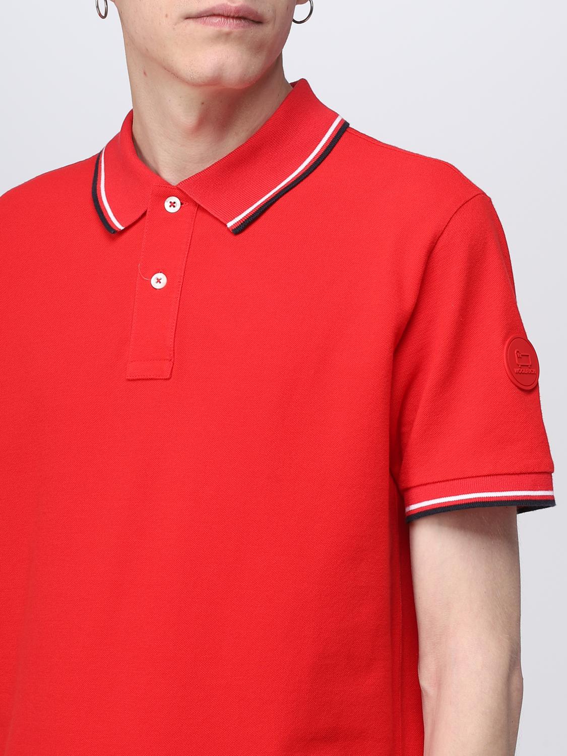 WOOLRICH POLO: Pullover herren Woolrich, Rot - Img 3