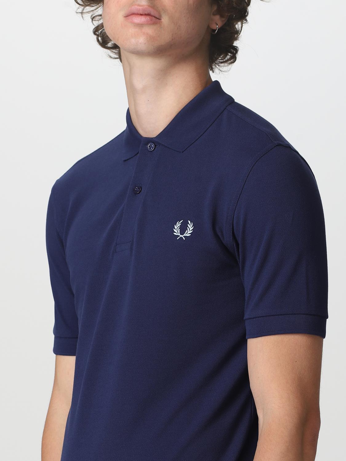 FRED PERRY POLO: Pullover herren Fred Perry, Blau 1 - Img 3