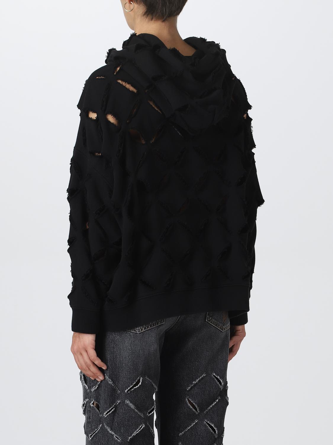 VERSACE SWEAT-SHIRT: Pull femme Versace, Noir - Img 3