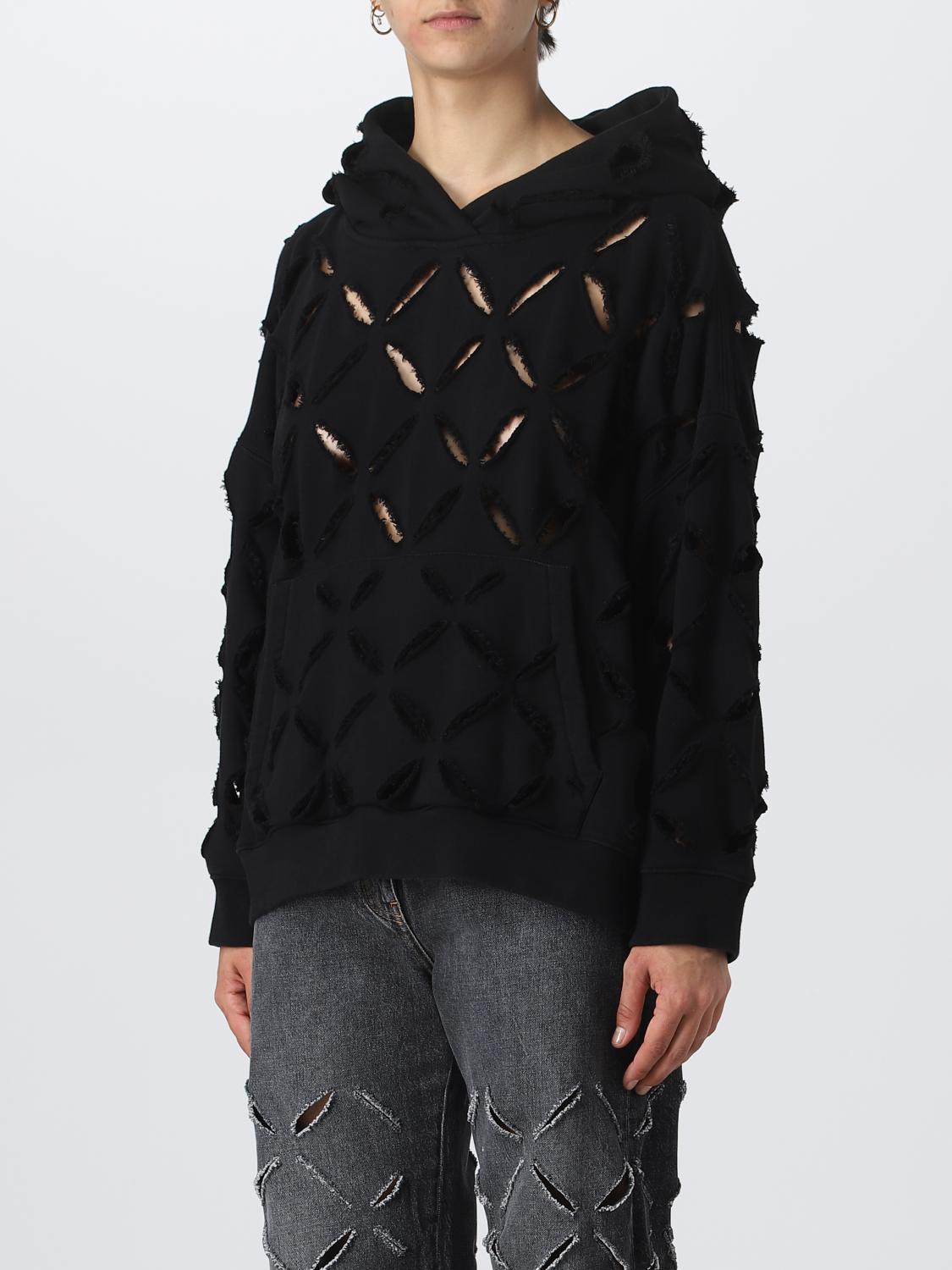 VERSACE SWEAT-SHIRT: Pull femme Versace, Noir - Img 4