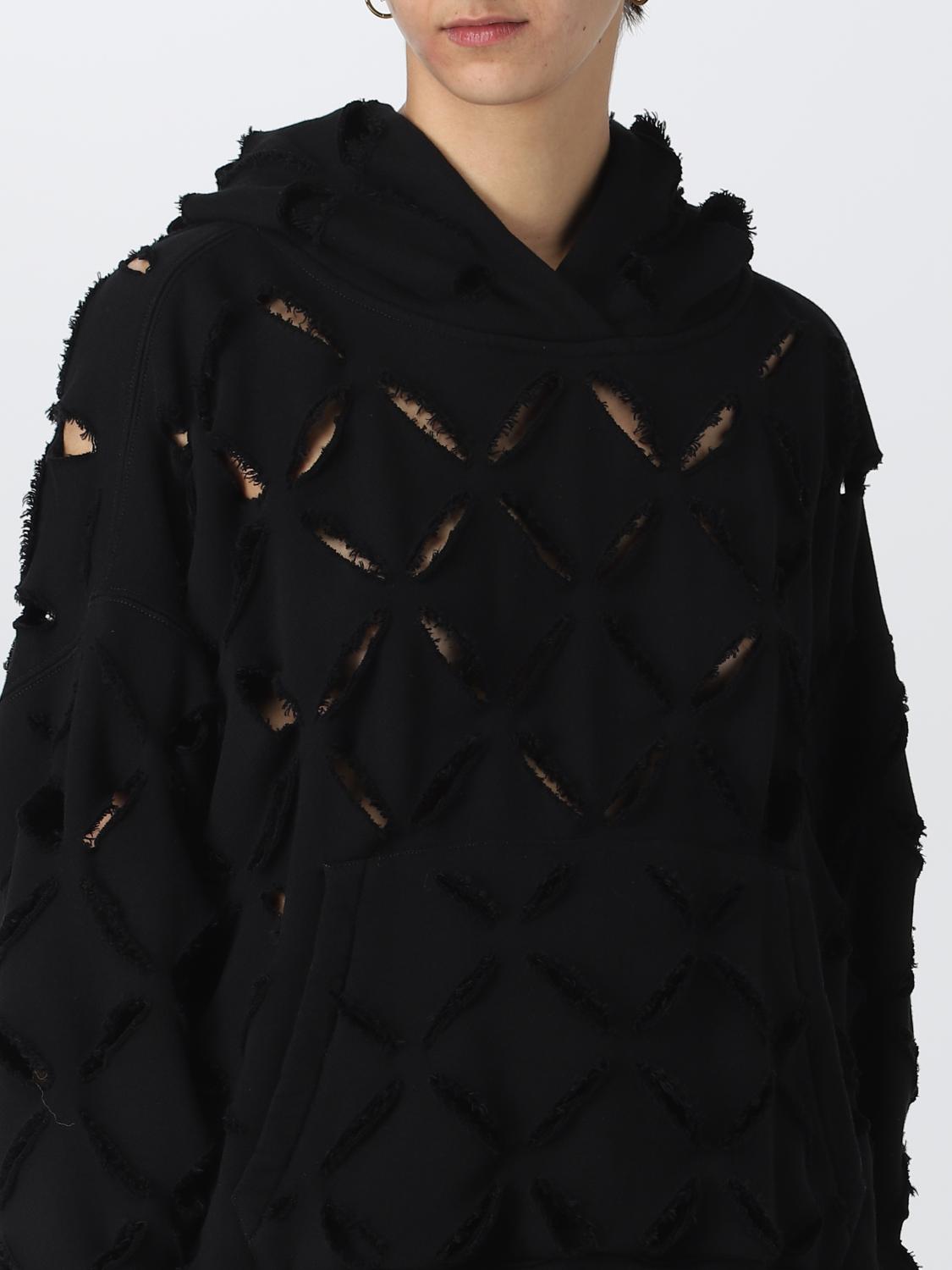 VERSACE SWEAT-SHIRT: Pull femme Versace, Noir - Img 5