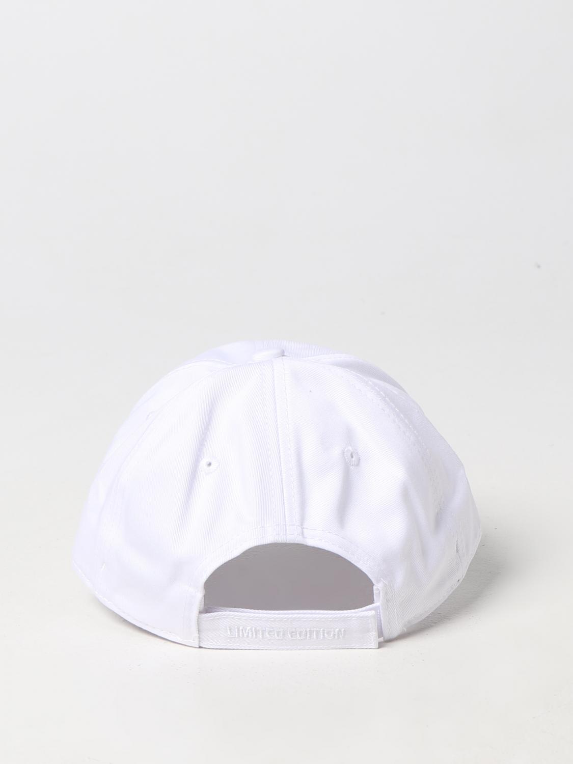 VETEMENTS CAPPELLO: Cappello Vetements in cotone con logo, Bianco - Img 3