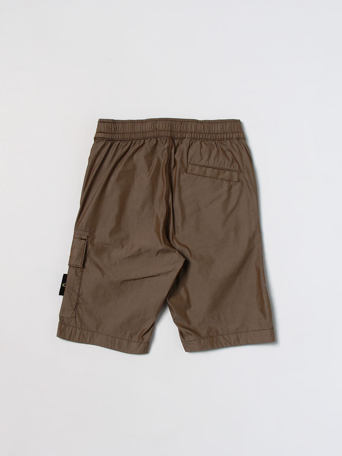 STONE ISLAND JUNIOR SHORTS: Hose kinder Stone Island Junior, Military - Img 2