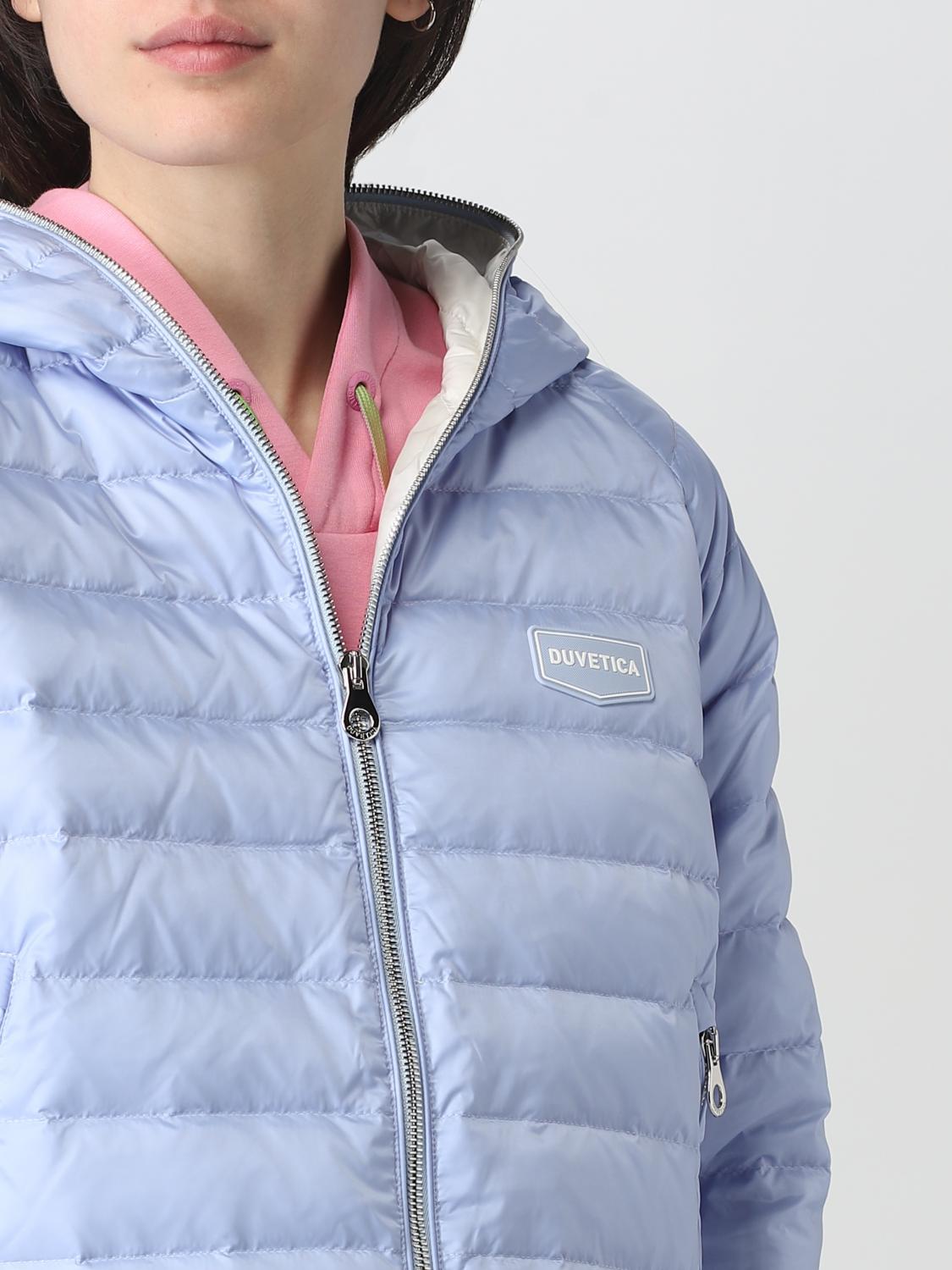 DUVETICA ABRIGO: Abrigo mujer Duvetica, Azul Oscuro - Img 4