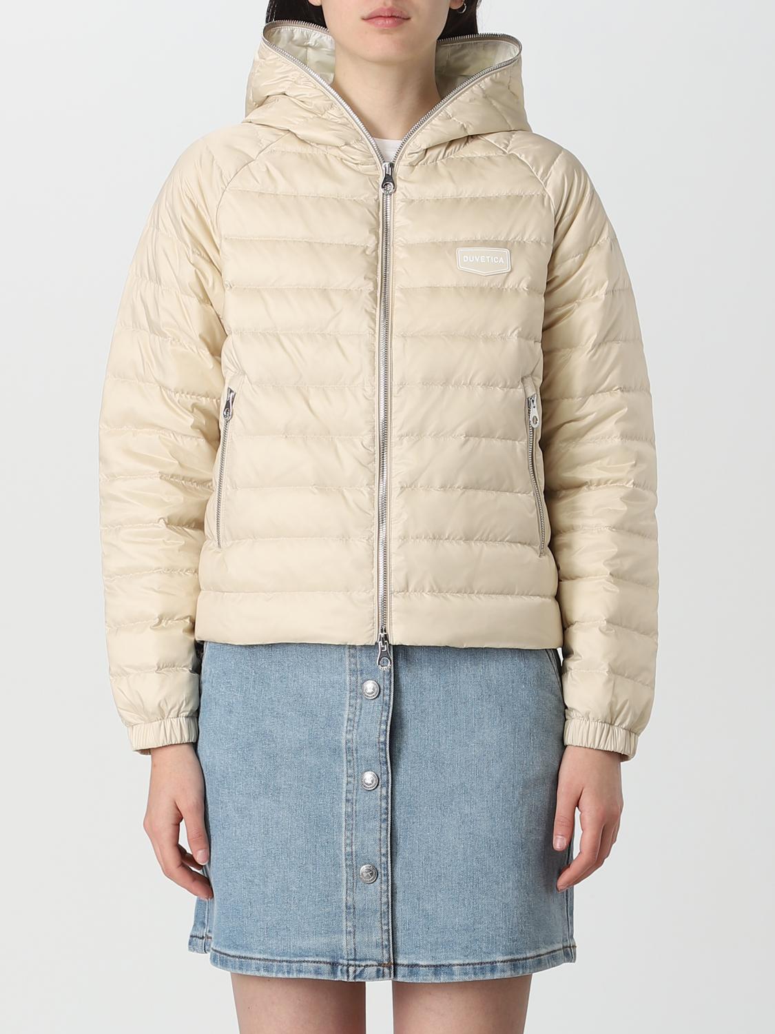 DUVETICA ABRIGO: Abrigo mujer Duvetica, Beige - Img 1