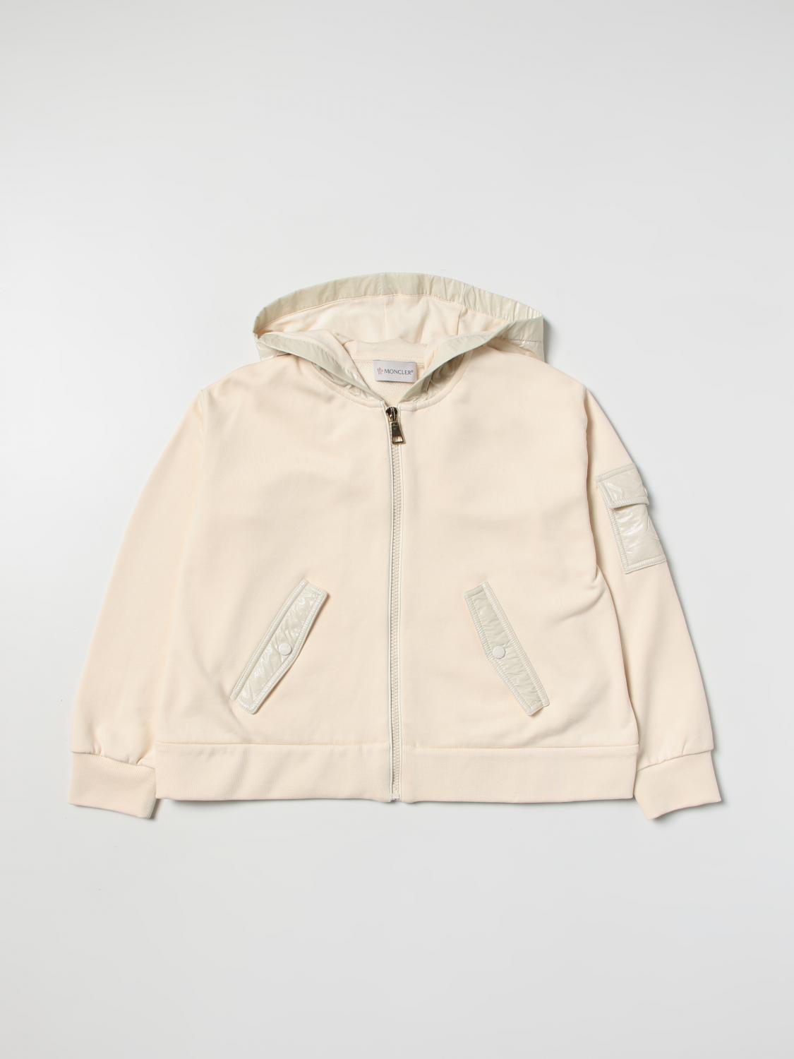 MONCLER 毛衣: 毛衣 儿童 Moncler, 奶油色 - Img 1