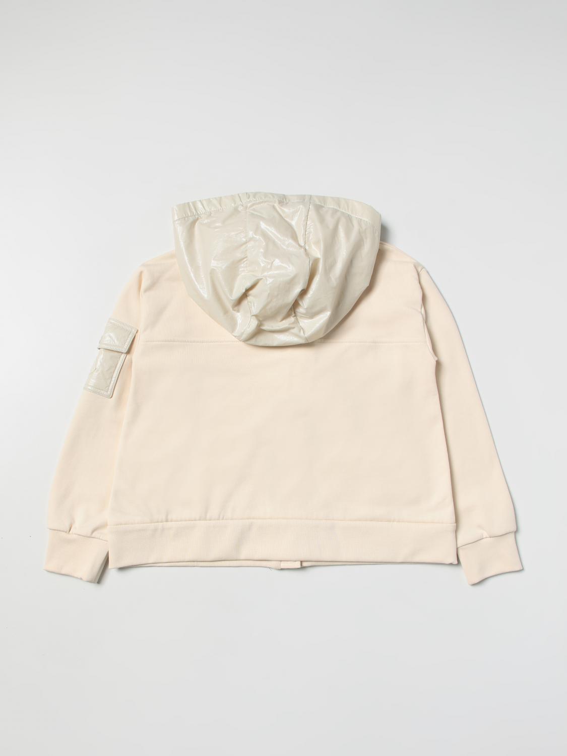 MONCLER 毛衣: 毛衣 儿童 Moncler, 奶油色 - Img 2