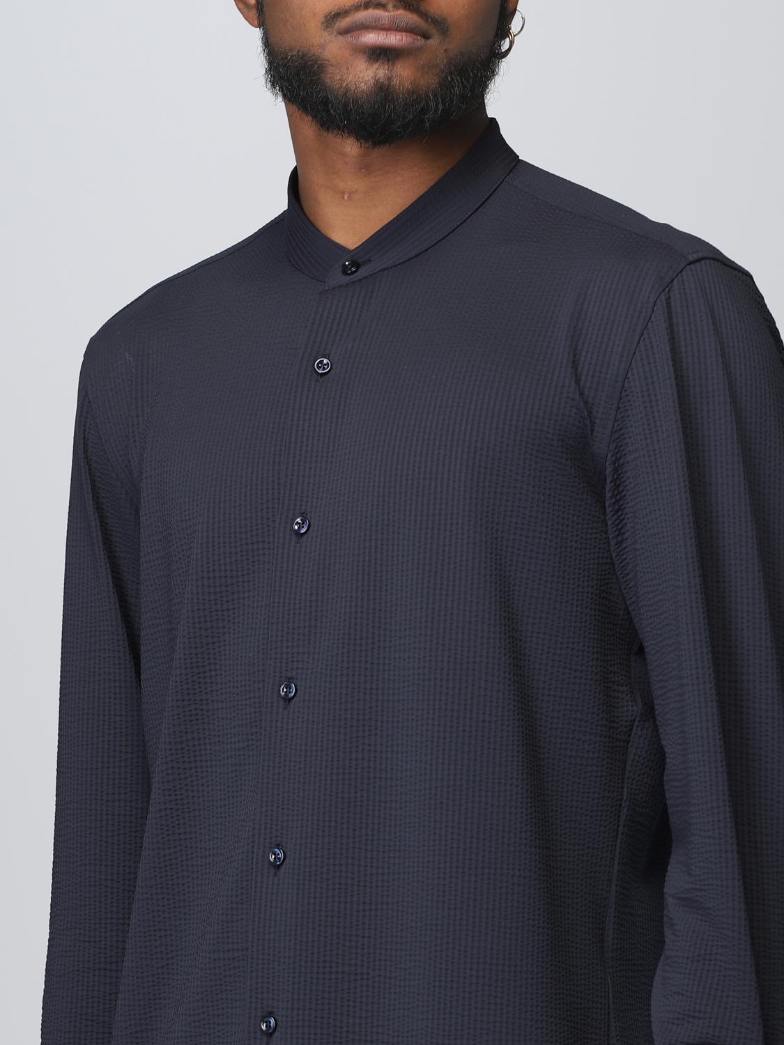 BOSS CAMICIA: Camicia Boss in cotone, Blue - Img 3