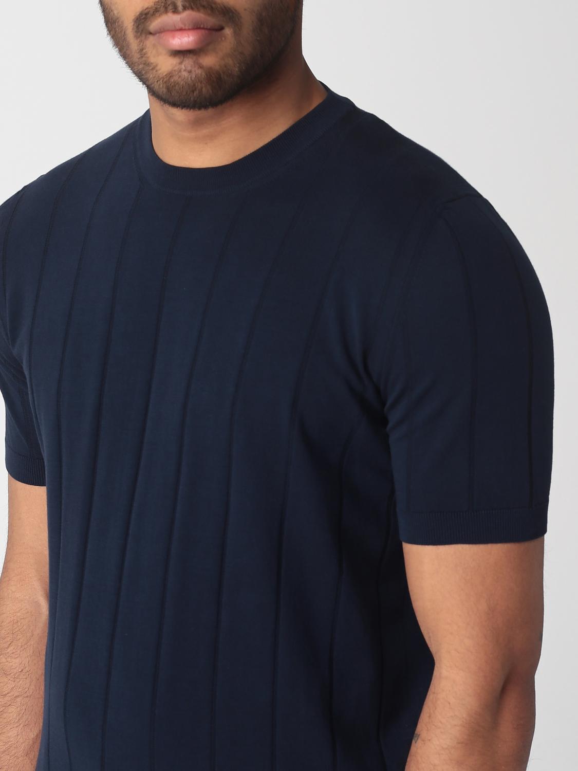 ELEVENTY JERSEY: Jersey hombre Eleventy, Azul Oscuro - Img 4