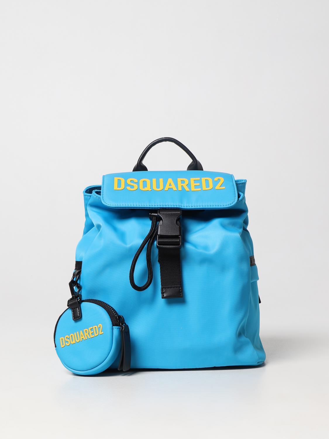 DSQUARED2 TASCHE: Tasche kinder Dsquared2 Junior, Blau - Img 1