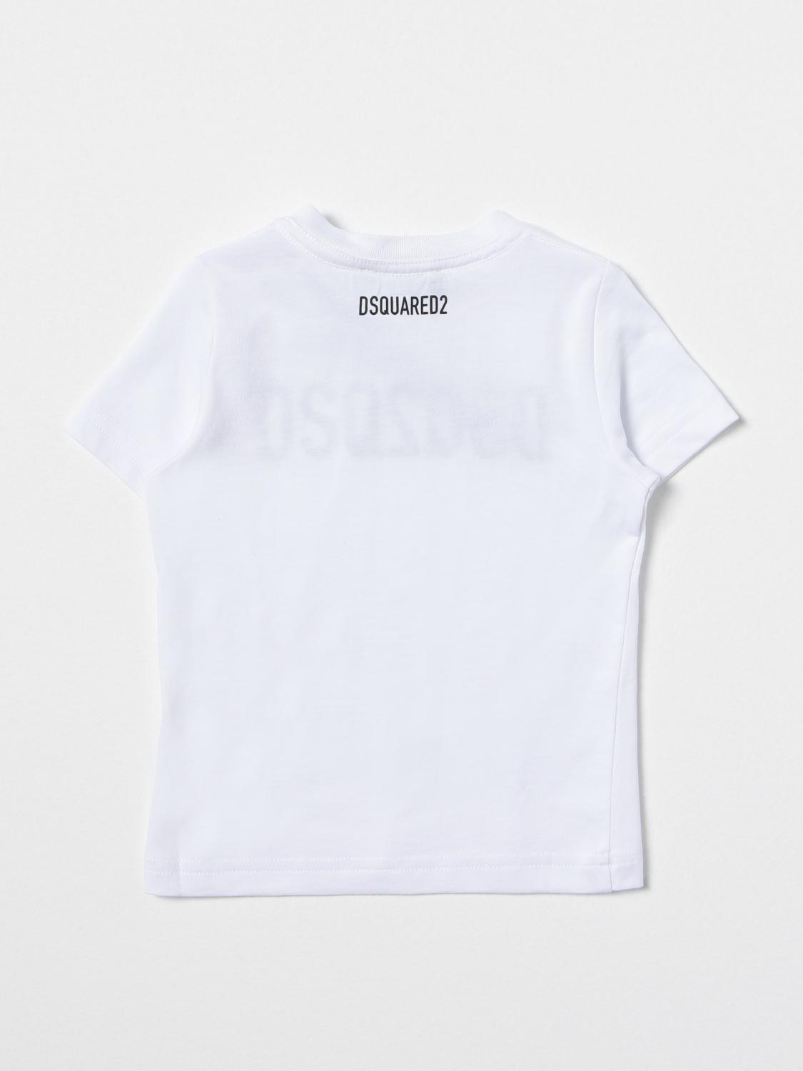 DSQUARED2 CAMISETA: Camiseta niños Dsquared2 Junior, Blanco - Img 2