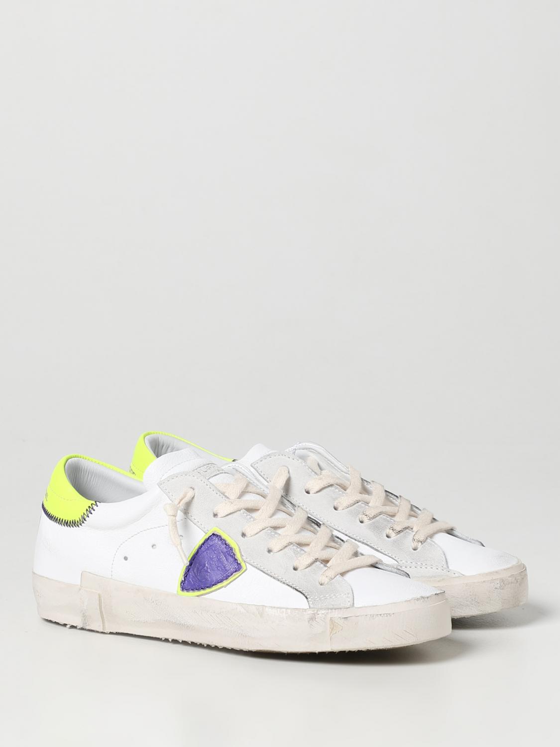 PHILIPPE MODEL ZAPATILLAS: Zapatillas mujer Philippe Model, Blanco - Img 2