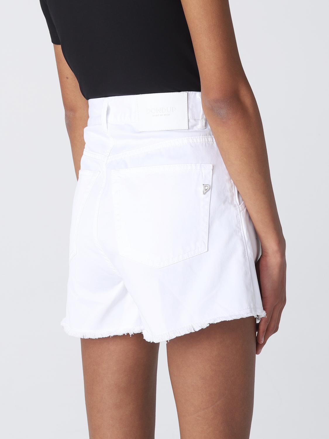 DONDUP SHORTS: Shorts damen Dondup, Weiß - Img 3