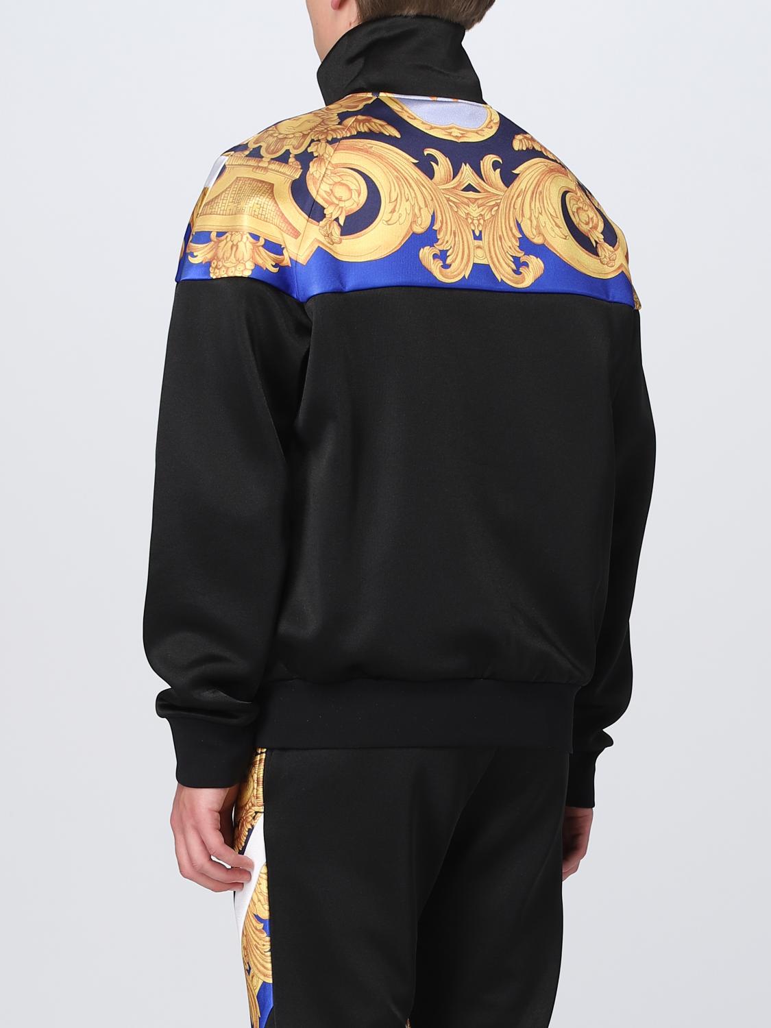 VERSACE SWEATSHIRT: Pullover herren Versace, Blau - Img 3