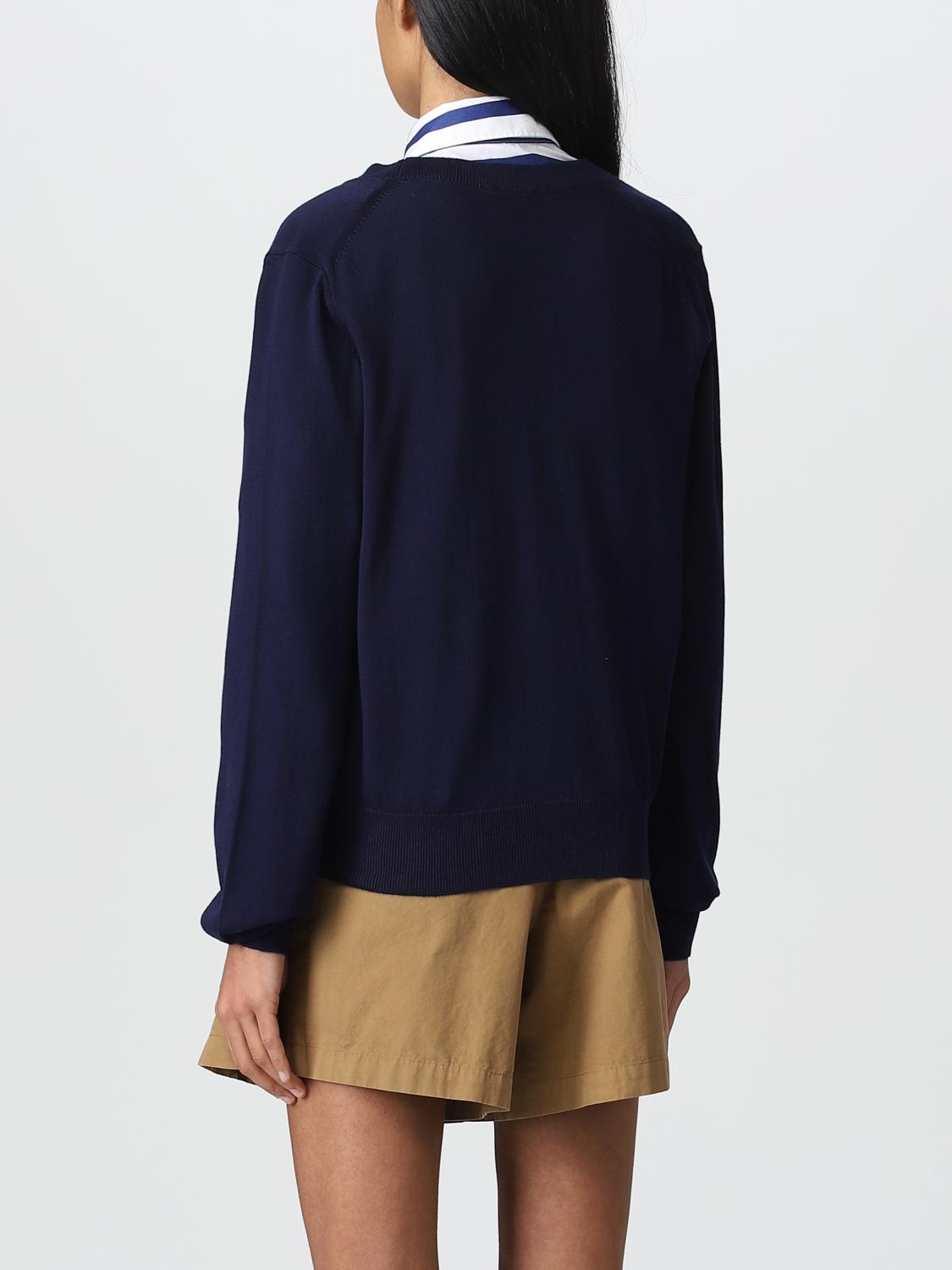 A.P.C. MAGLIA: Cardigan A.P.C. in cotone, Blue Navy - Img 3