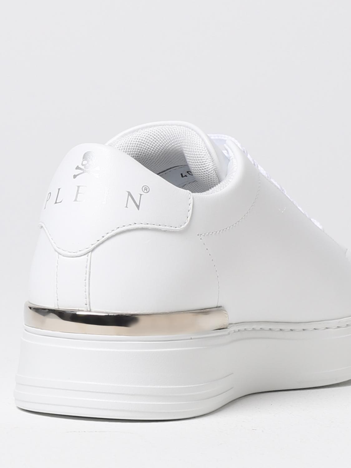 PHILIPP PLEIN SNEAKERS: Schuhe herren Philipp Plein, Weiß - Img 3