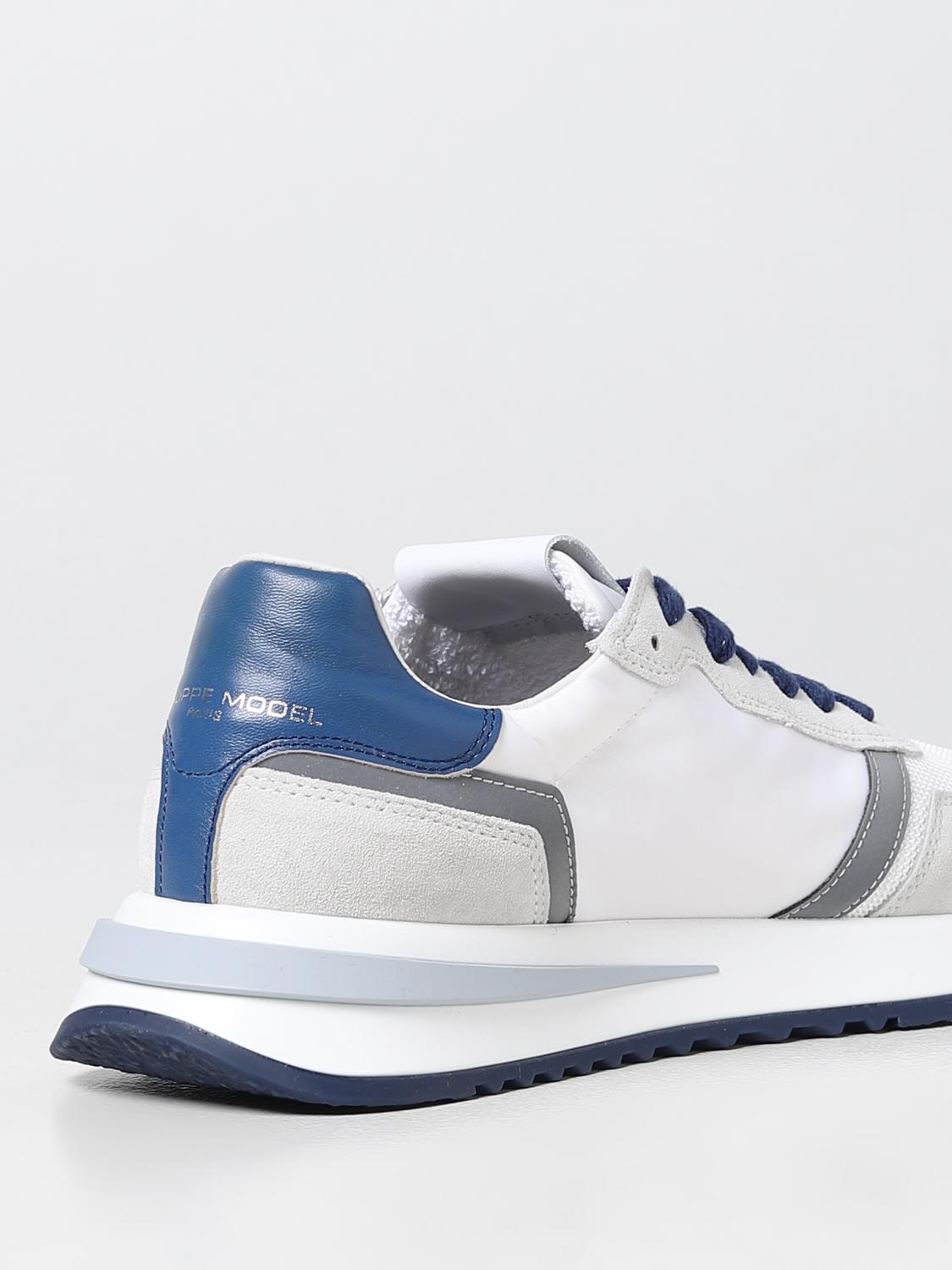 PHILIPPE MODEL BASKETS: Baskets homme Philippe Model, Blanc - Img 3