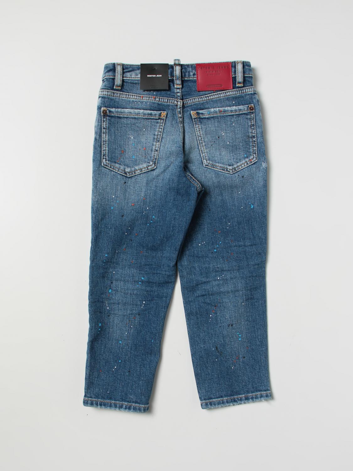 DSQUARED2 JEANS: Jeans enfant Dsquared2 Junior, Bleu - Img 2
