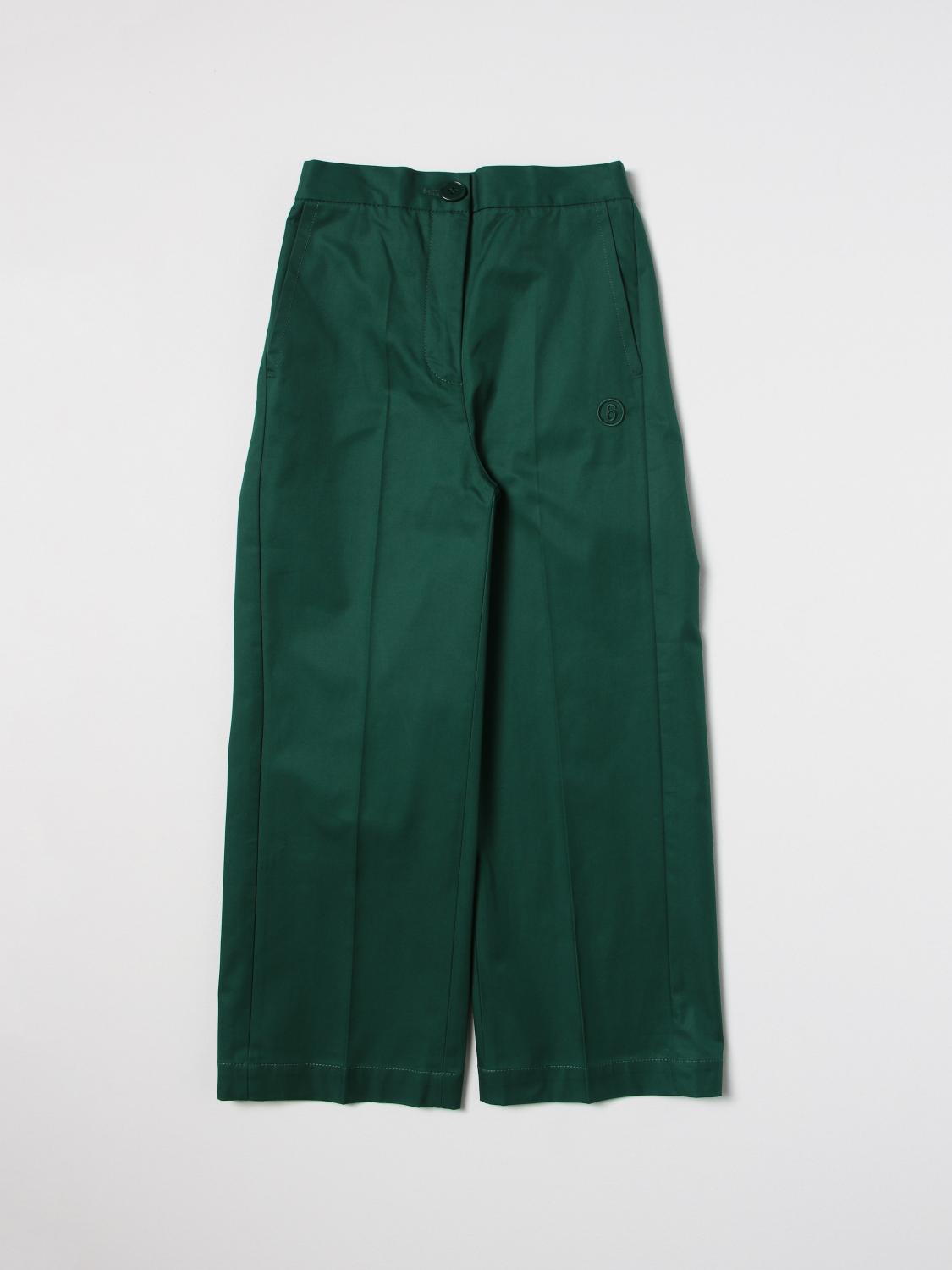 MM6 MAISON MARGIELA: Pants kids - Green | Mm6 Maison
