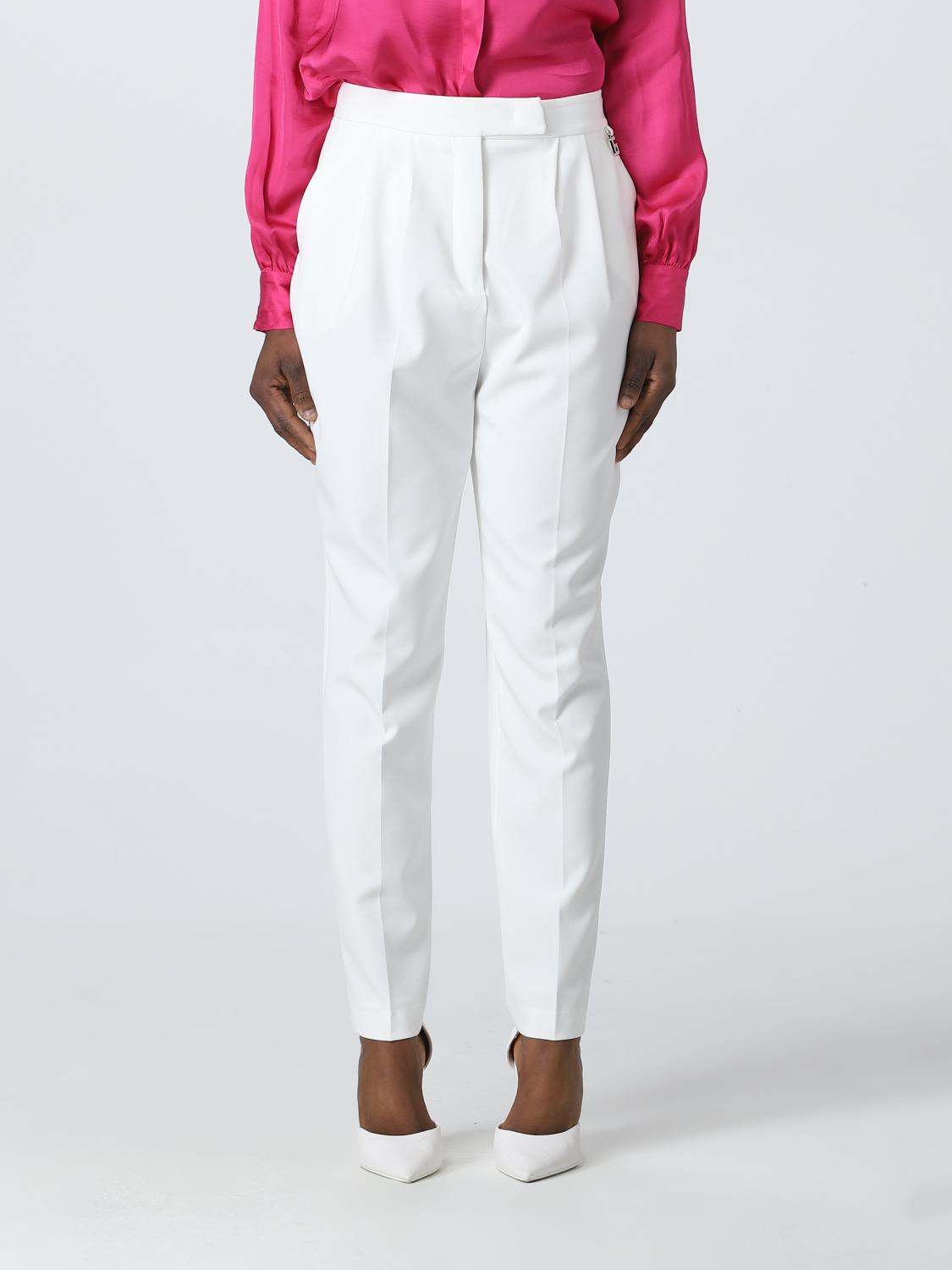 GAËLLE PARIS PANTALONE: Pantalone donna GaËlle Paris, Bianco - Img 1