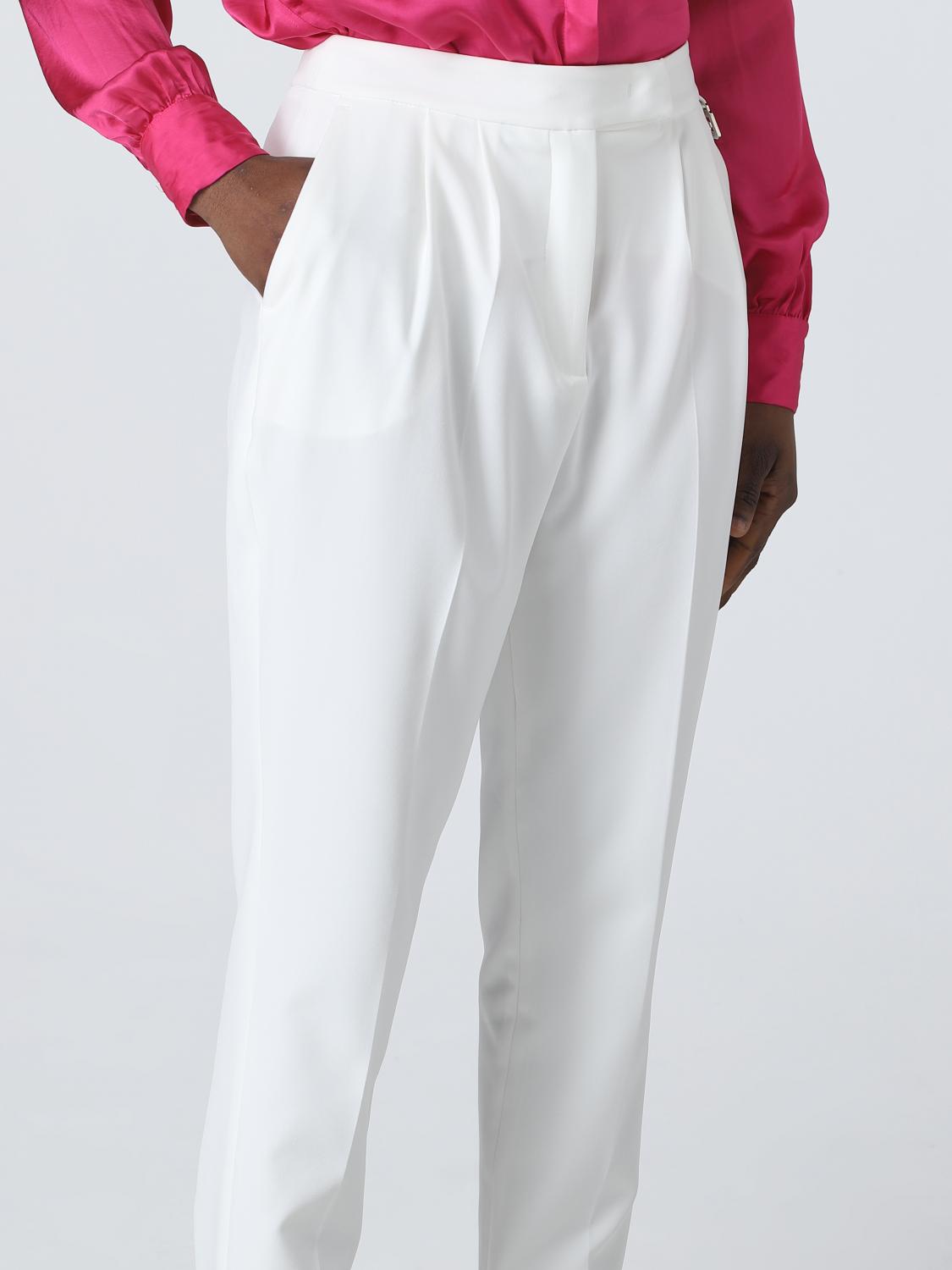 GAËLLE PARIS PANTALONE: Pantalone donna GaËlle Paris, Bianco - Img 3