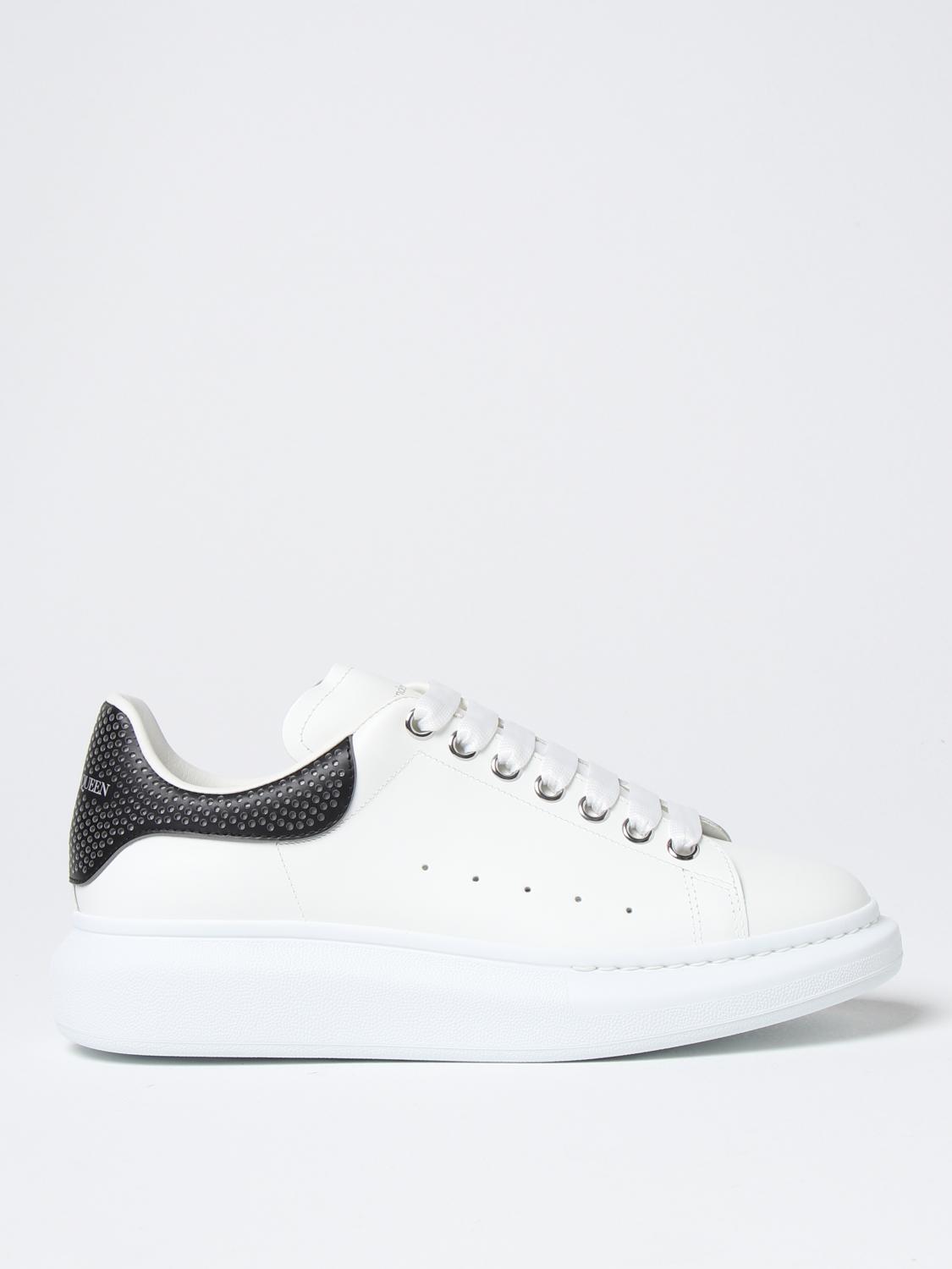 Alexander mcqueen leather sneakers best sale