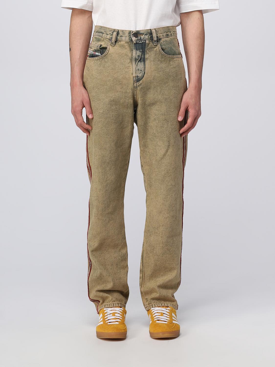 DIESEL JEANS: Diesel denim jeans, Sand - Img 1