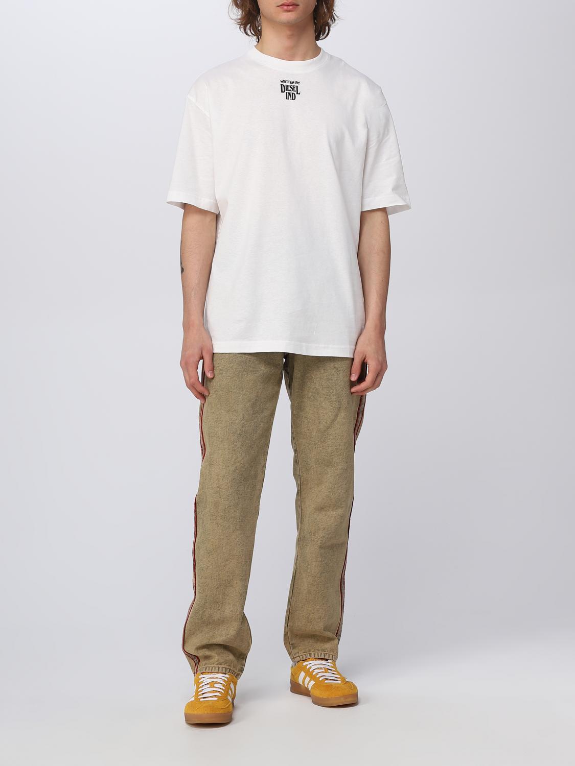 DIESEL JEANS: Diesel denim jeans, Sand - Img 2