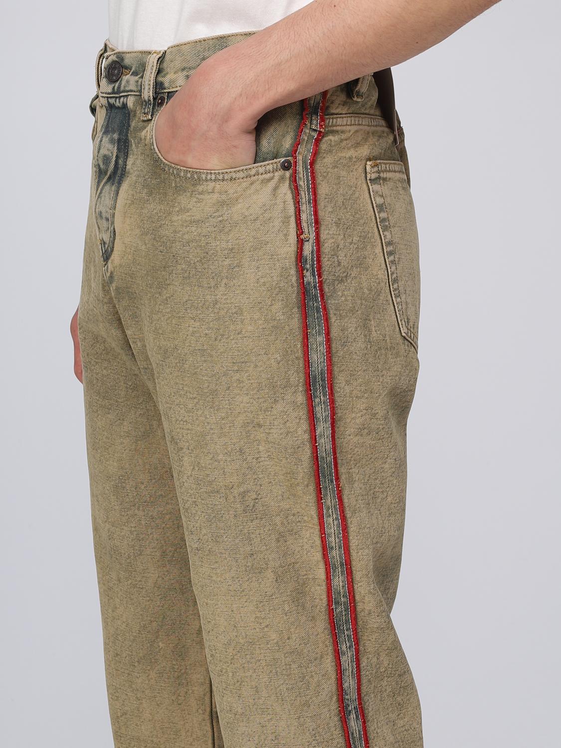 DIESEL JEANS: Diesel denim jeans, Sand - Img 4