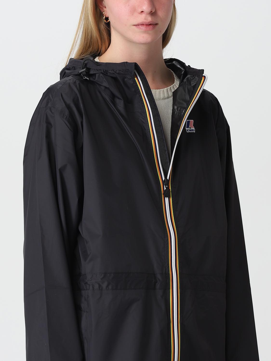 K-WAY JACKET: Coat woman K-way, Black - Img 4