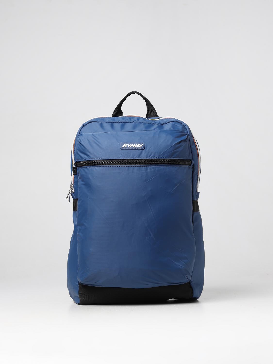 K-WAY BACKPACK: Shoulder bag woman K-way, Blue 1 - Img 1