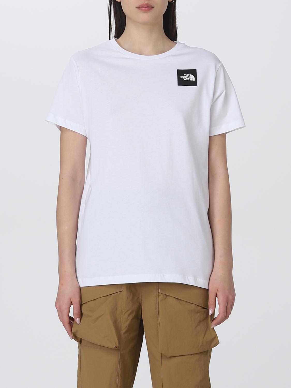 THE NORTH FACE T-SHIRTS: T-shirt The North Face in cotone, Bianco - Img 1