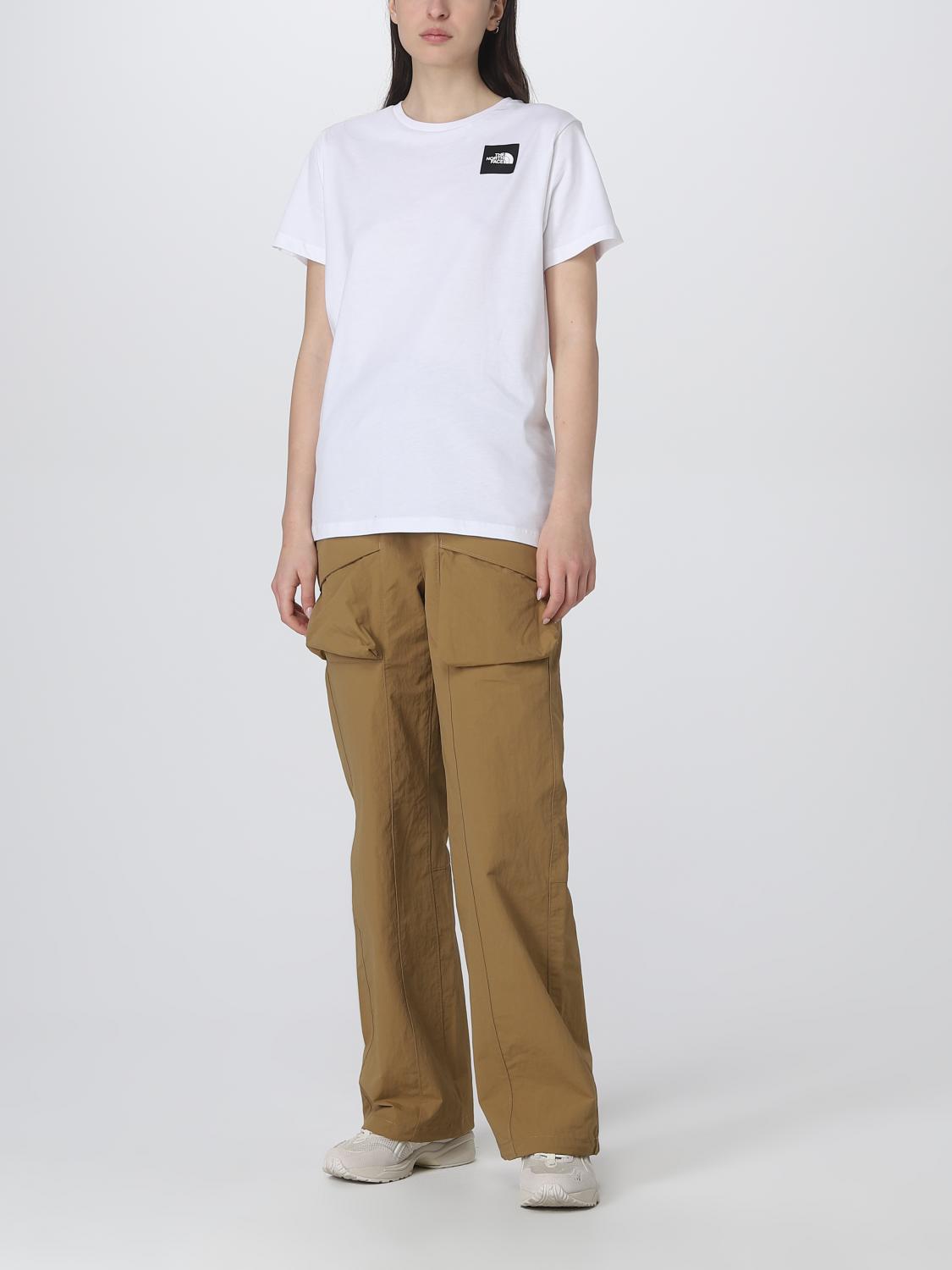 THE NORTH FACE T-SHIRTS: T-shirt The North Face in cotone, Bianco - Img 2