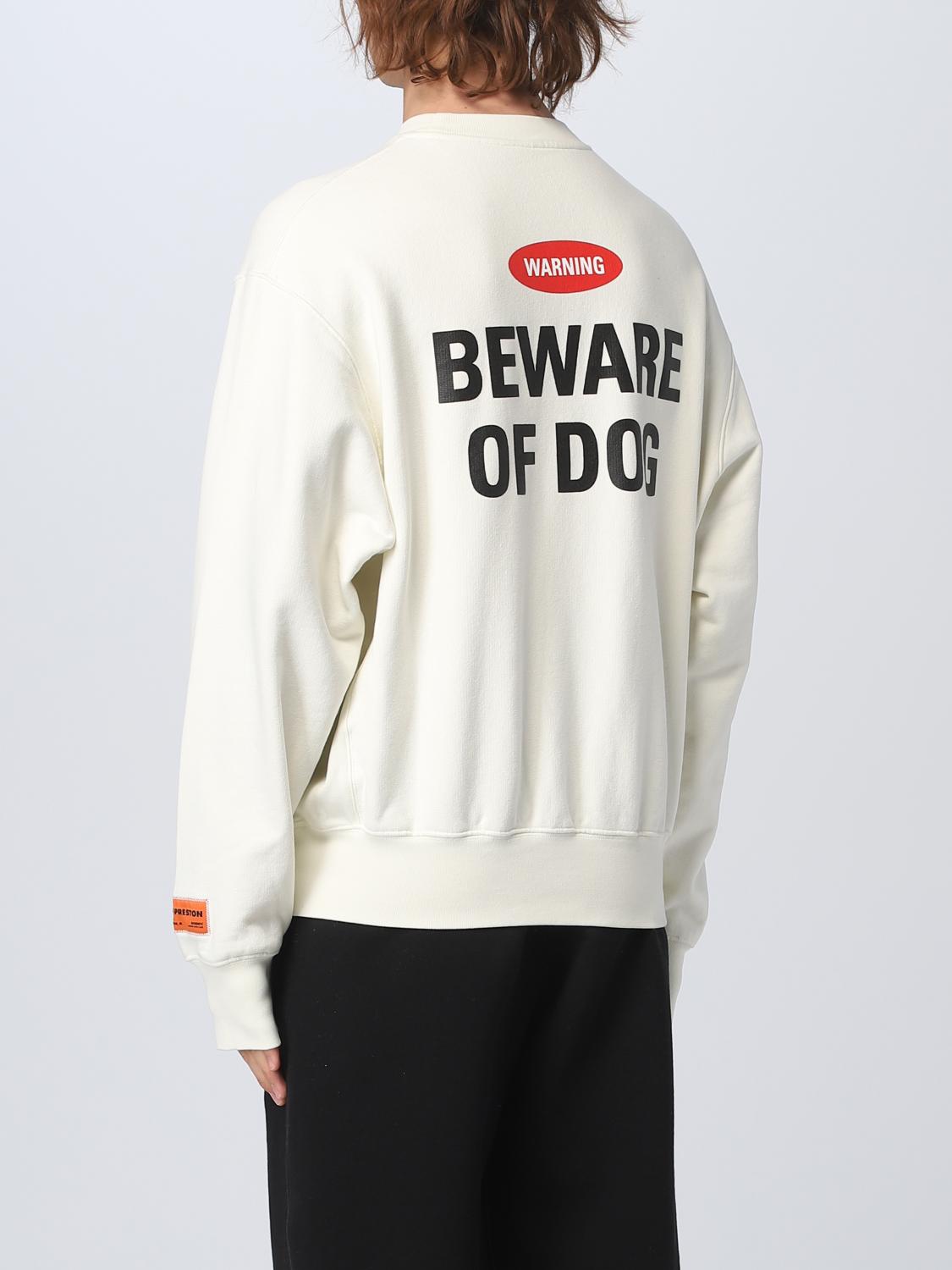 HERON PRESTON: Sweatshirt men - White | Heron Preston