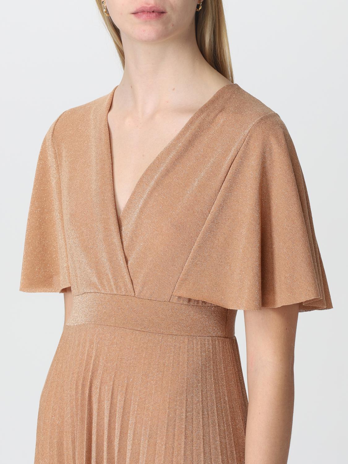 KAOS KLEID: Kleid damen Kaos, Kupferrot - Img 3