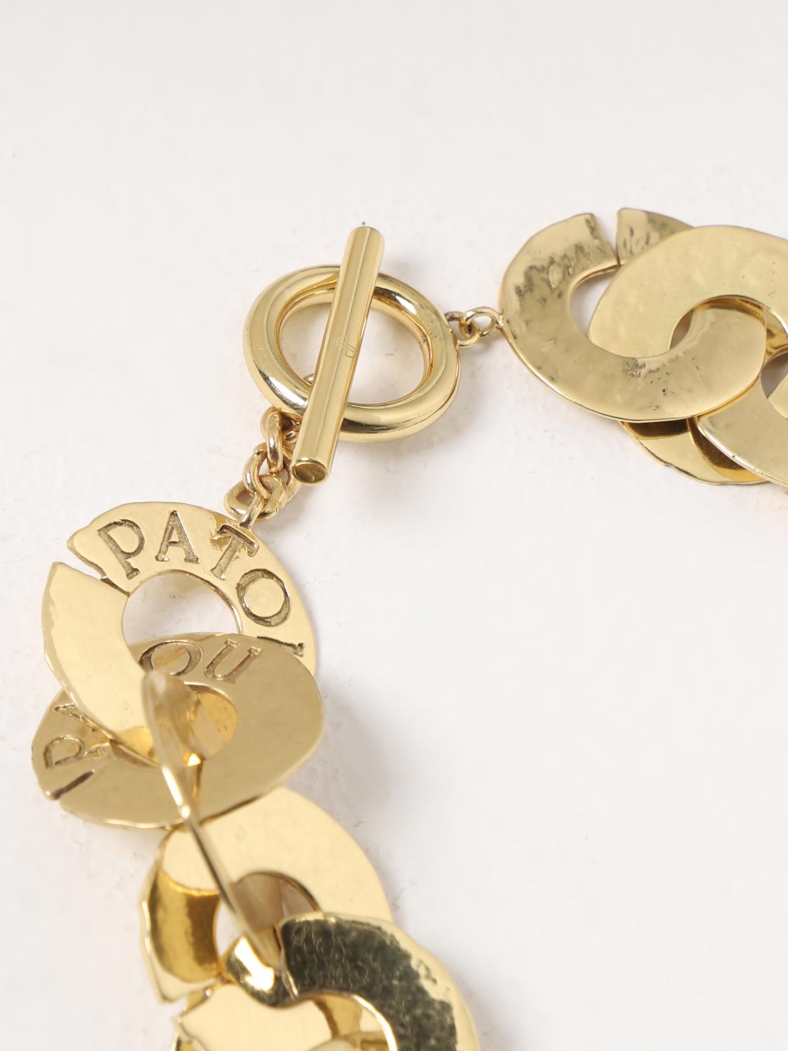 PATOU GIOIELLO: Collana Patou in metallo, Oro - Img 2