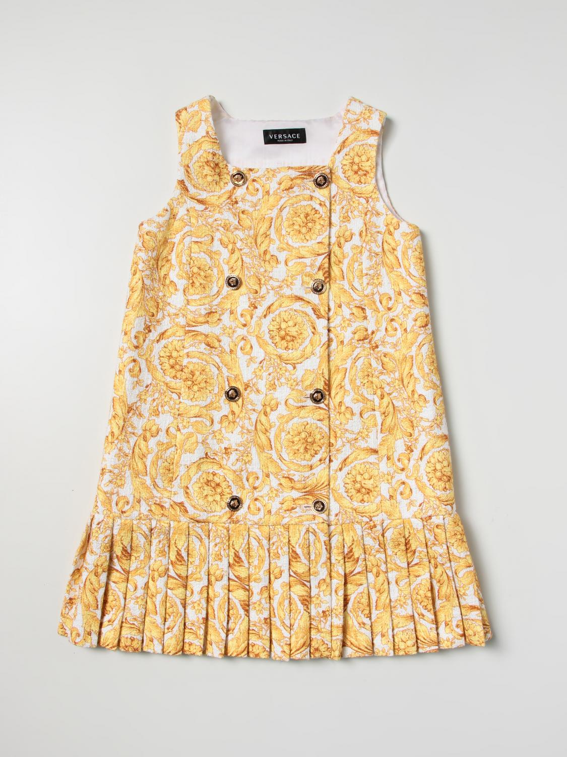 VERSACE VESTIDO: Vestido niños Versace Young, Blanco - Img 1