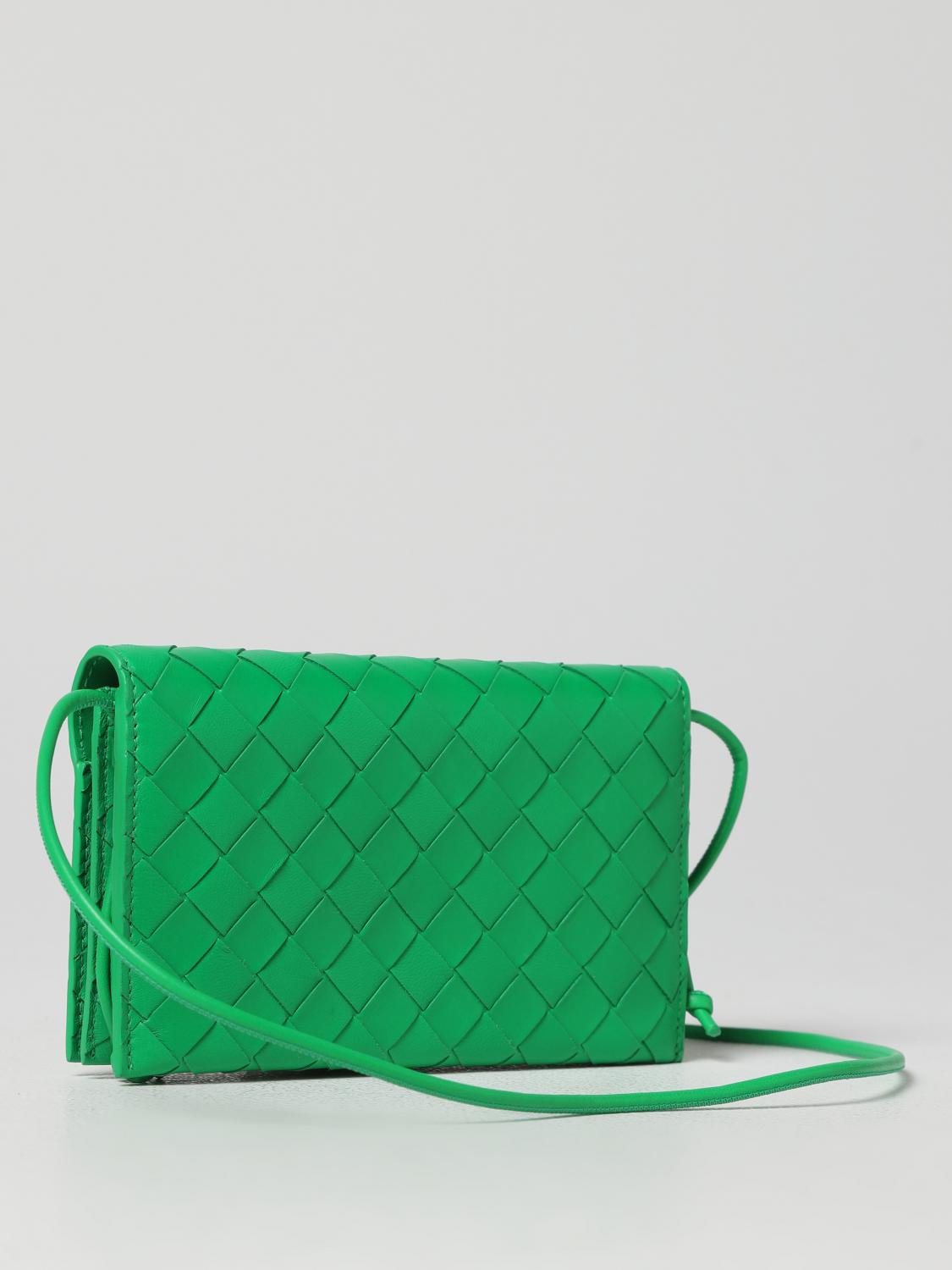 BOTTEGA VENETA MINI BAG: Wallet woman Bottega Veneta, Green - Img 2