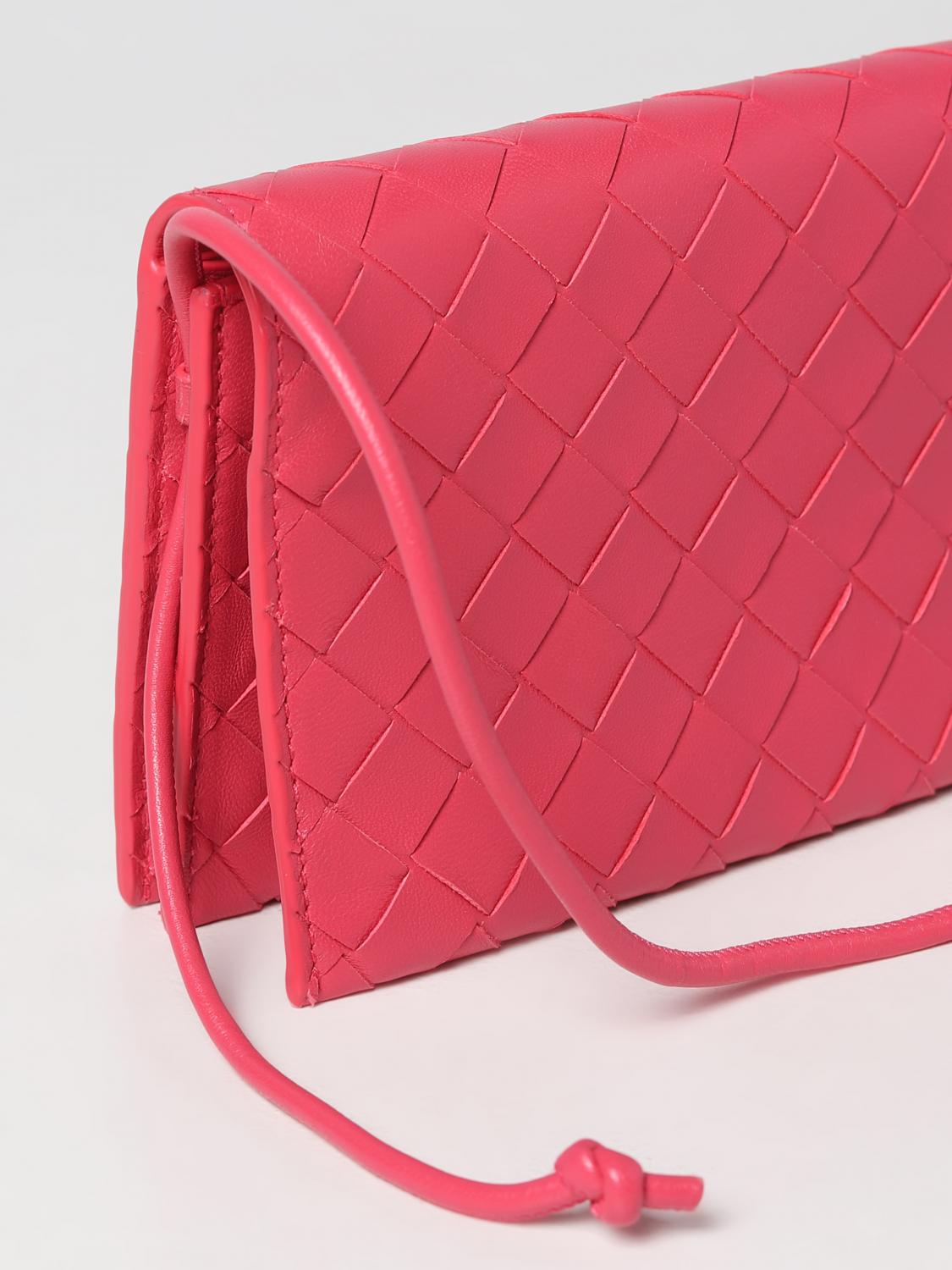 BOTTEGA VENETA MINI BAG: Wallet woman Bottega Veneta, Red - Img 3